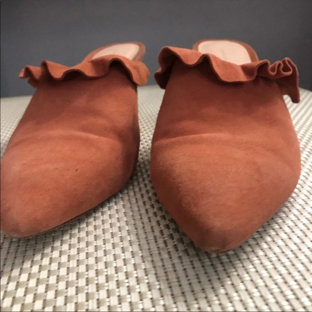 LOEFFLER RANDALL RUFFLE MULES - Picture 5 of 6